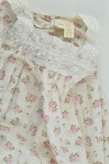 Strawberry Faire Size 2 (92 cm) Lined Roses Dress
