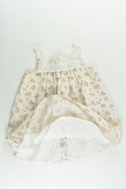 Strawberry Faire Size 2 (92 cm) Lined Roses Dress