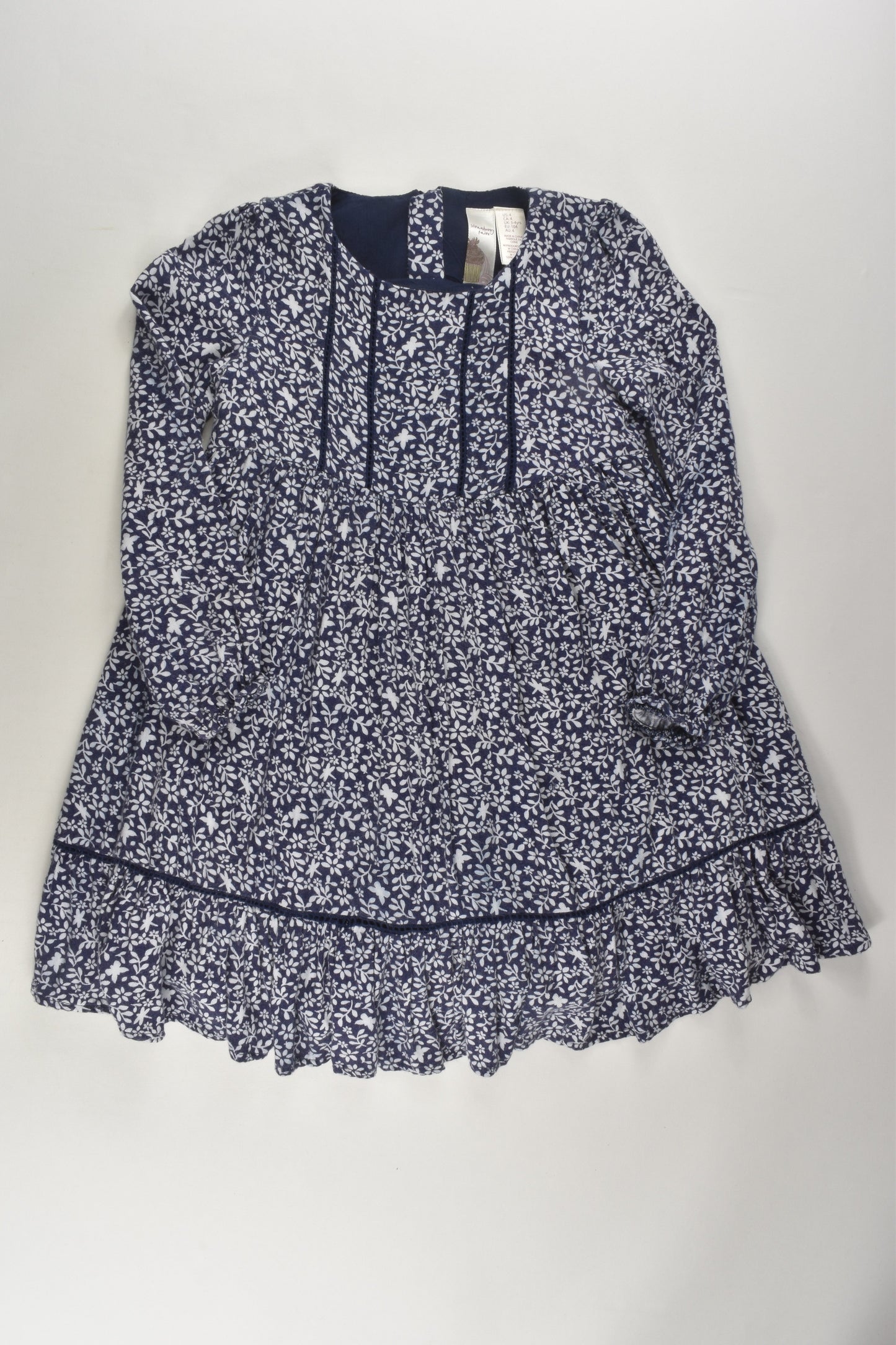 Strawberry Faire Size 4 Lined Dress