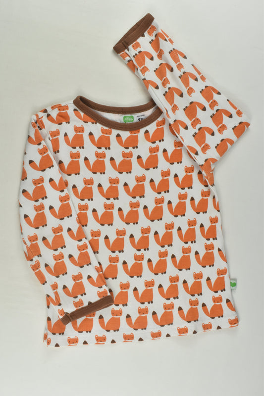 Sture & Lisa Size 2 (92 cm) Fox Top