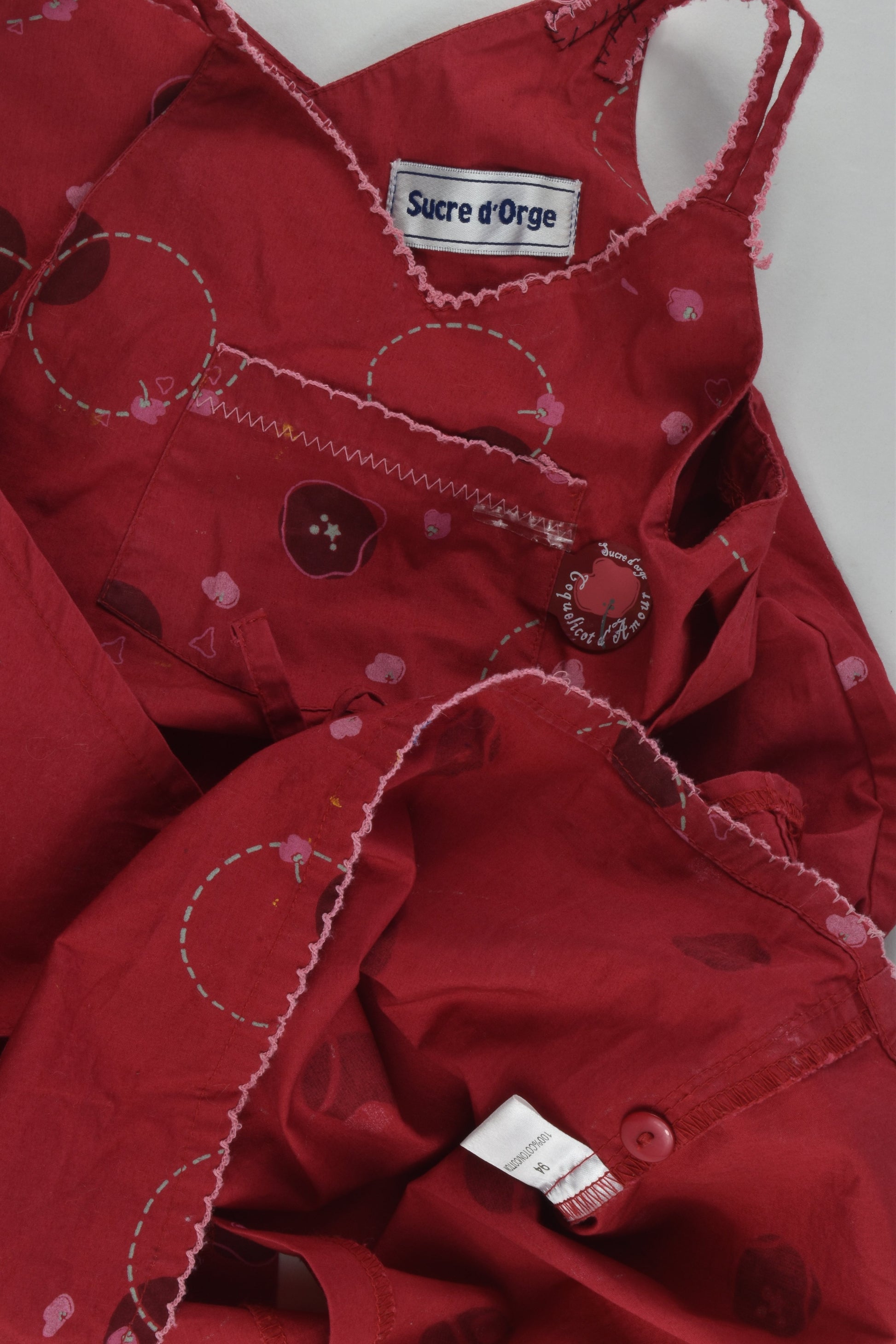 Sucre D'Orge Size 2-3 (94 cm) Dress