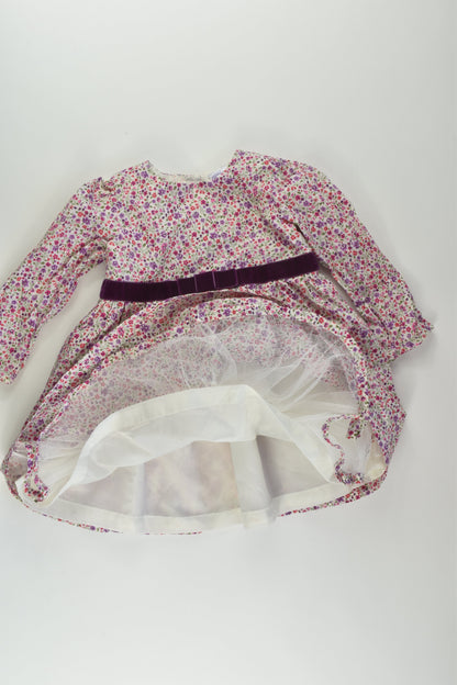 Sue Hill Size 1-2 (18-24 months) Tulle Lined Dress