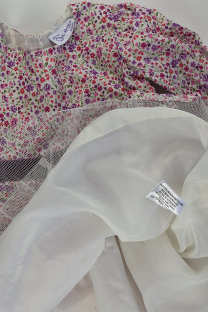 Sue Hill Size 1-2 (18-24 months) Tulle Lined Dress
