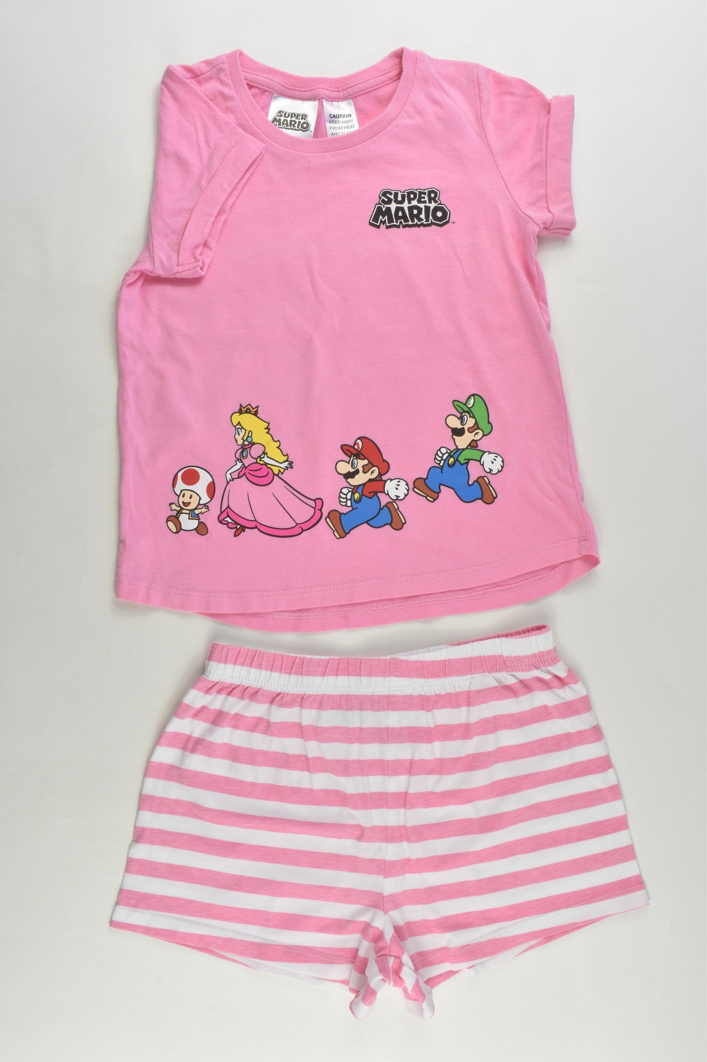 Super Mario Size 5 Pyjamas