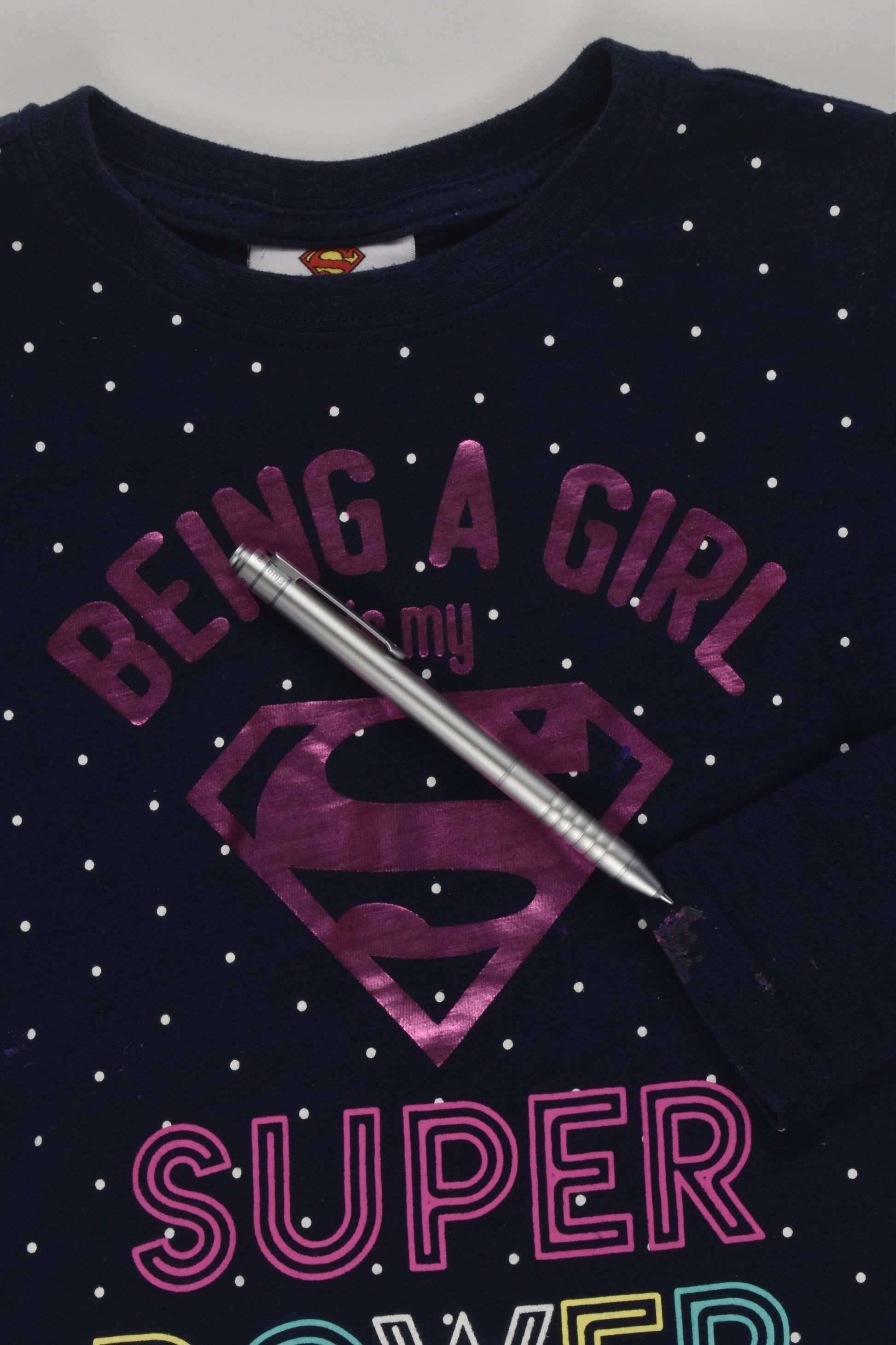 Supergirl Size 4 Top