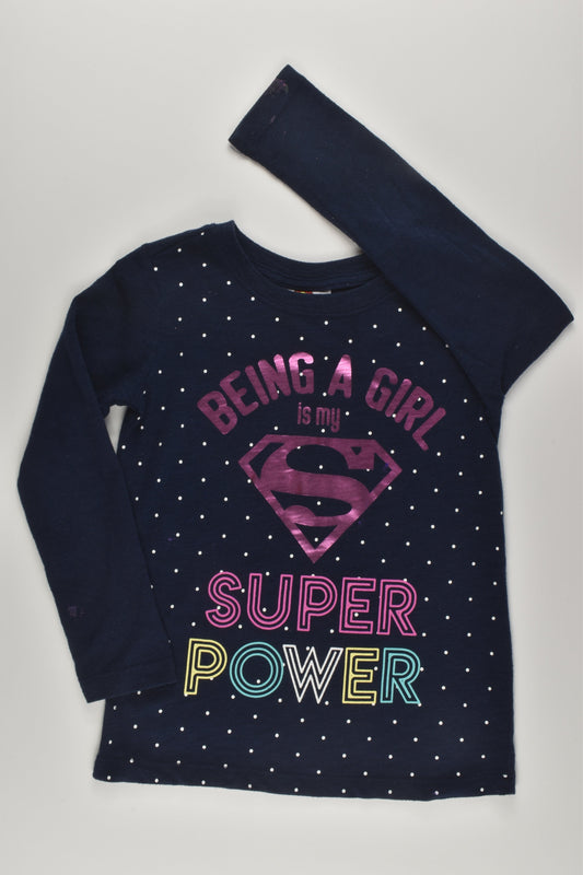 Supergirl Size 4 Top