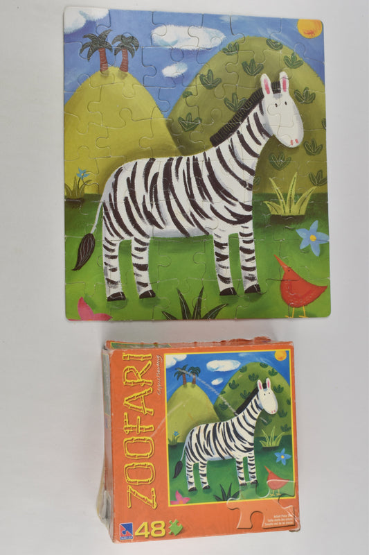 Sure-Lox 24 Pieces Zebra Puzzle