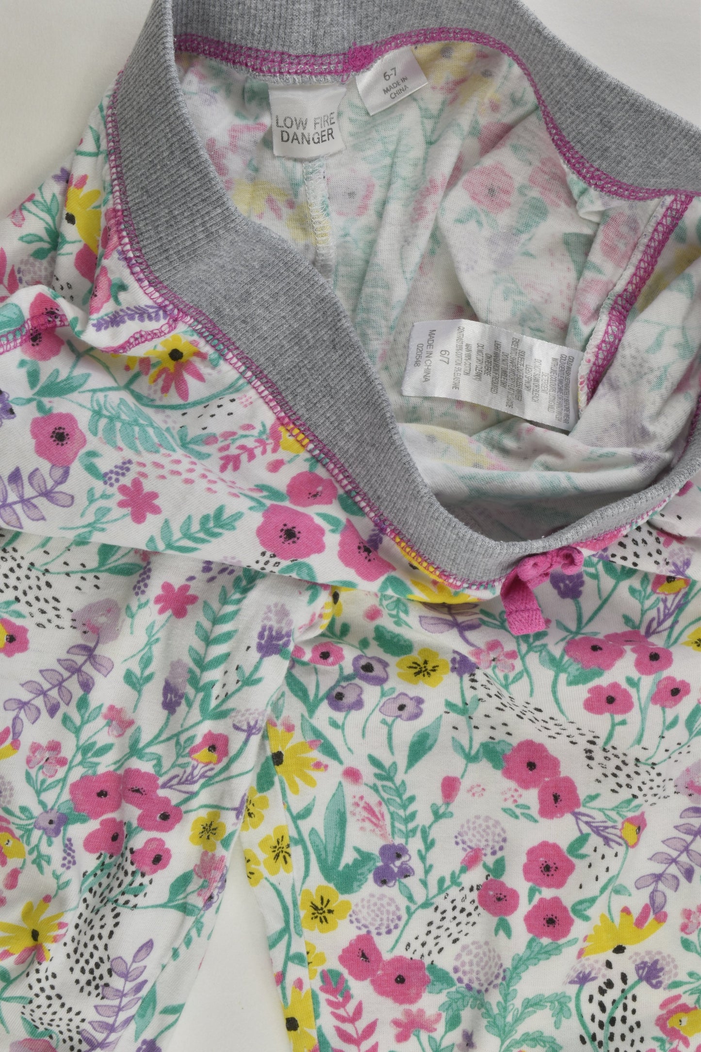 Sussan Size 6-7 'You Belong Among The Wildflowers' Pyjamas