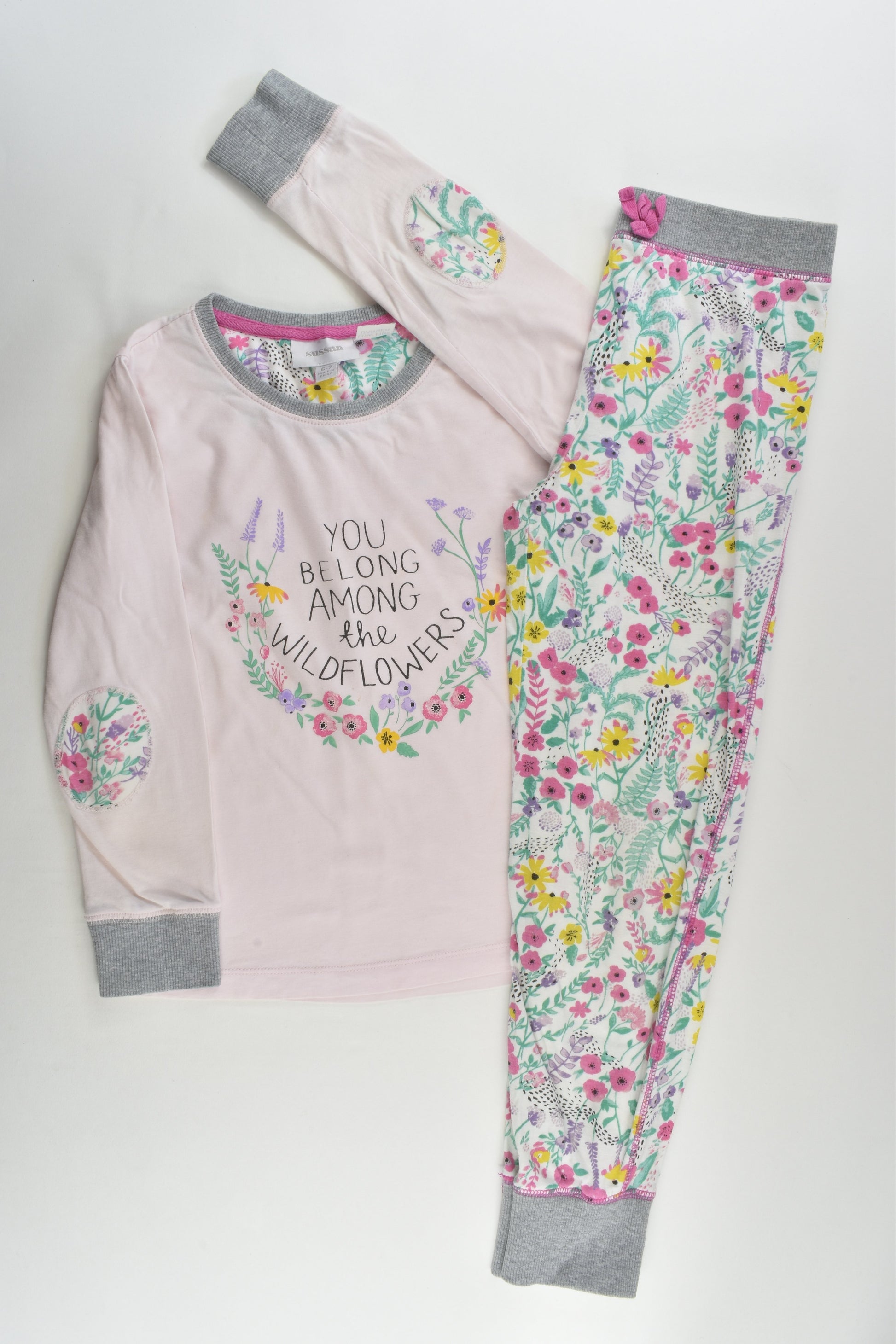 Sussan Size 6-7 'You Belong Among The Wildflowers' Pyjamas