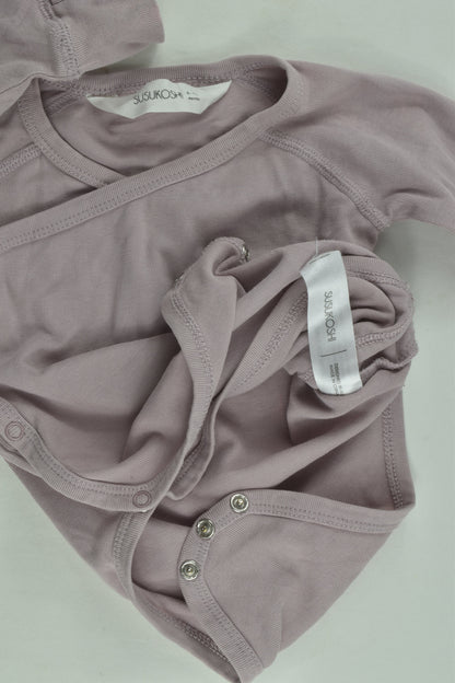 Susukoshi Size 0 Wrap Bodysuit