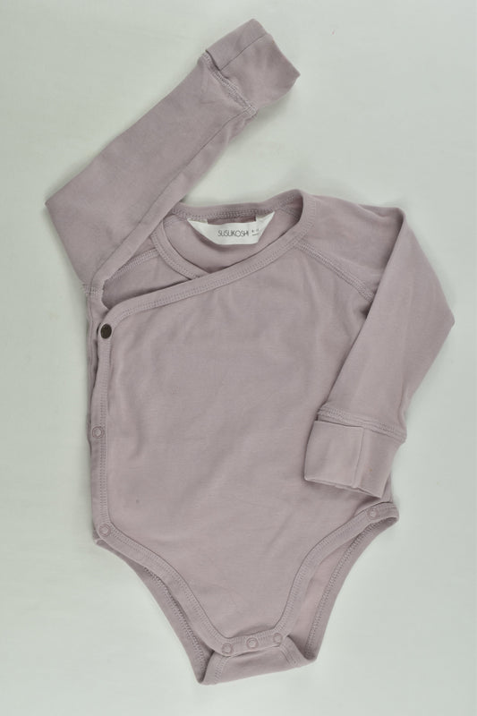 Susukoshi Size 0 Wrap Bodysuit