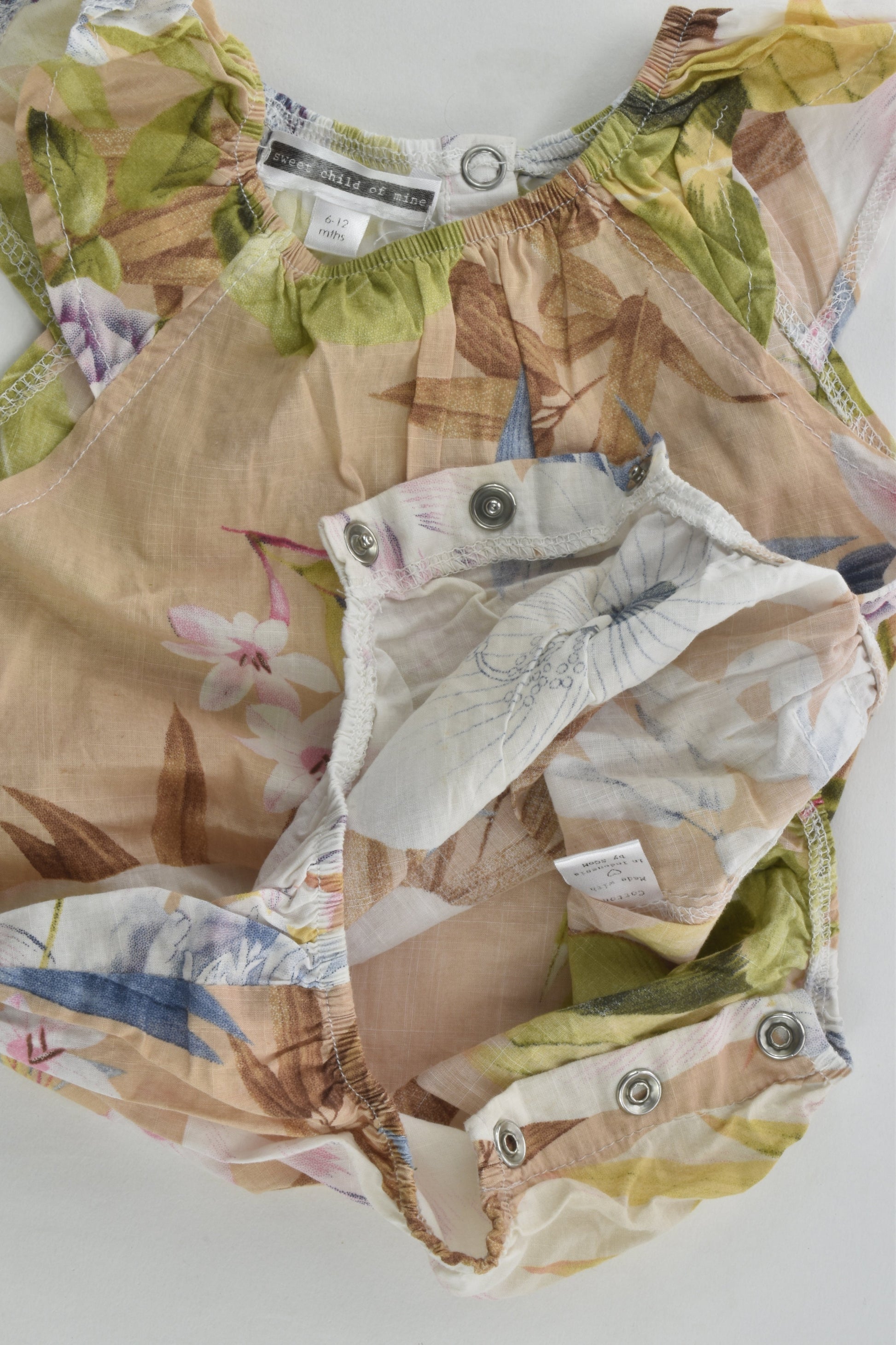 Sweet Child of Mine Size 0 Floral Romper