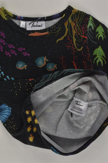 Taimi Size 0 (80 cm) Sea Creatures Top