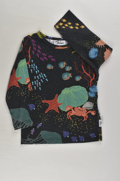 Taimi Size 0 (80 cm) Sea Creatures Top