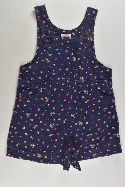 Talbots Kids Size 4 Fruit Short Overalls