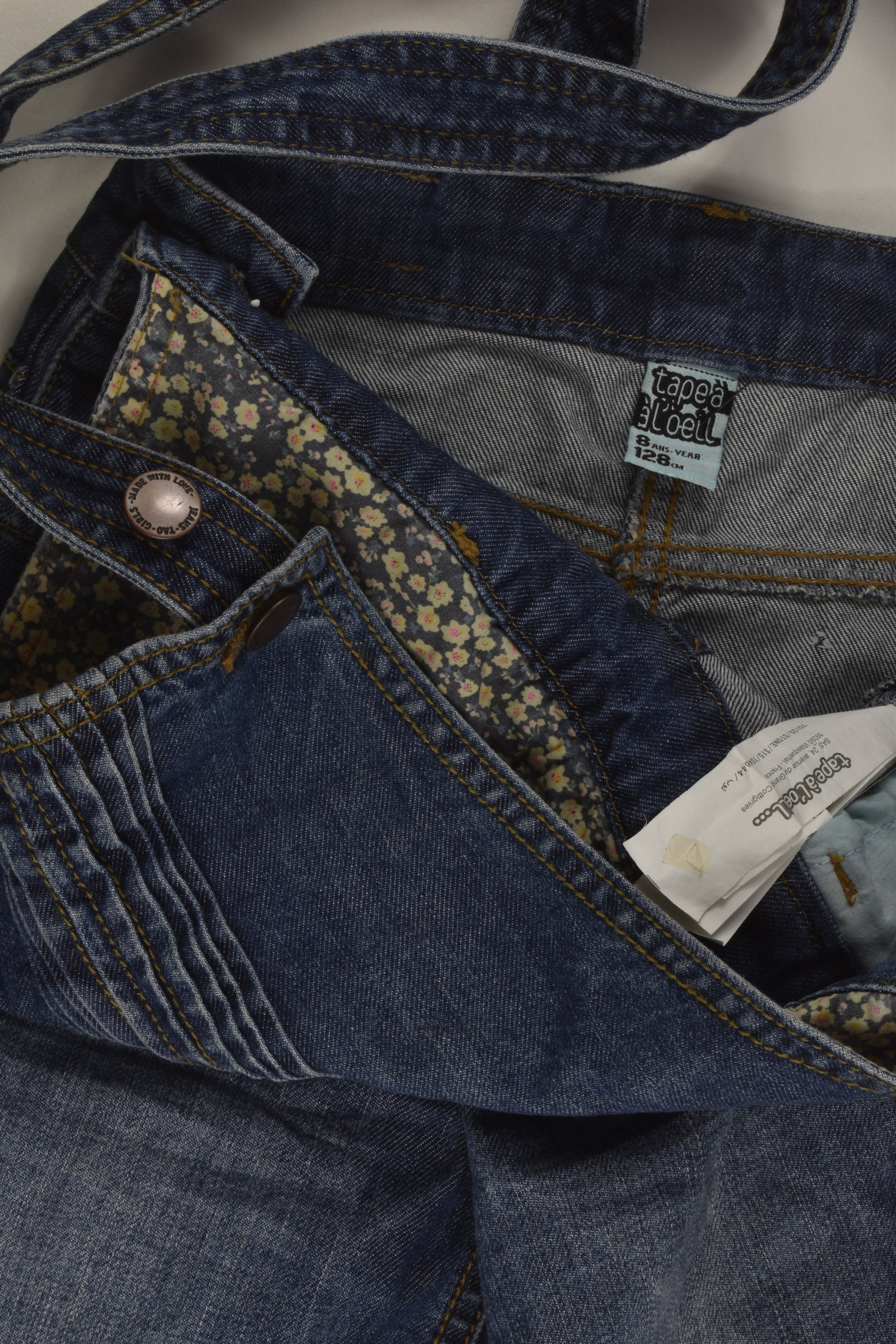 Tape à L'Oeil Size 8 (128 cm) Denim Dress