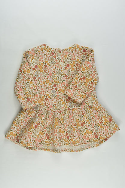 Target Size 0 (6-12 months) Liberty Print Sweater Dress