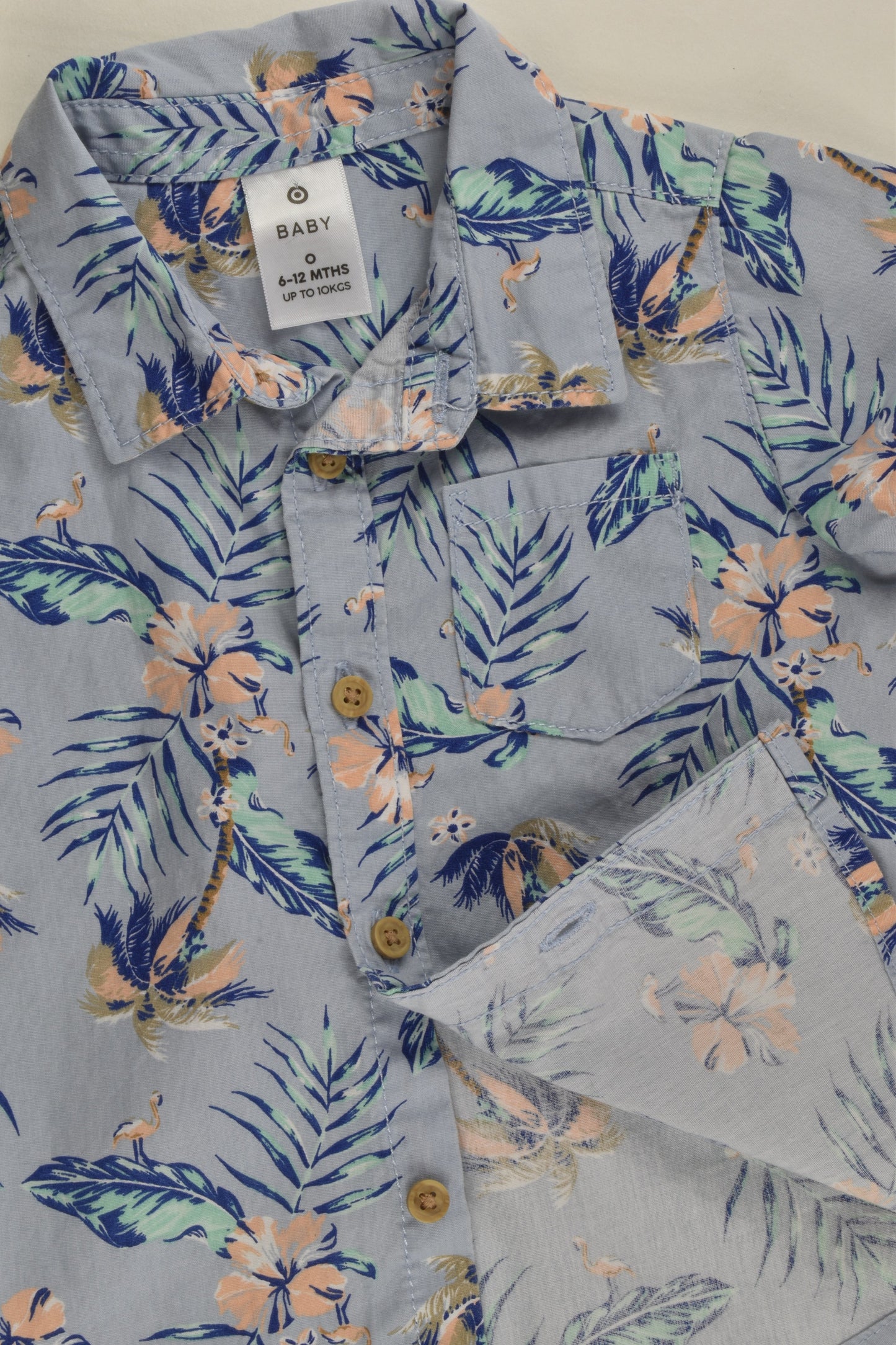 Target Size 0 (6-12 months) Palm Trees Shirt