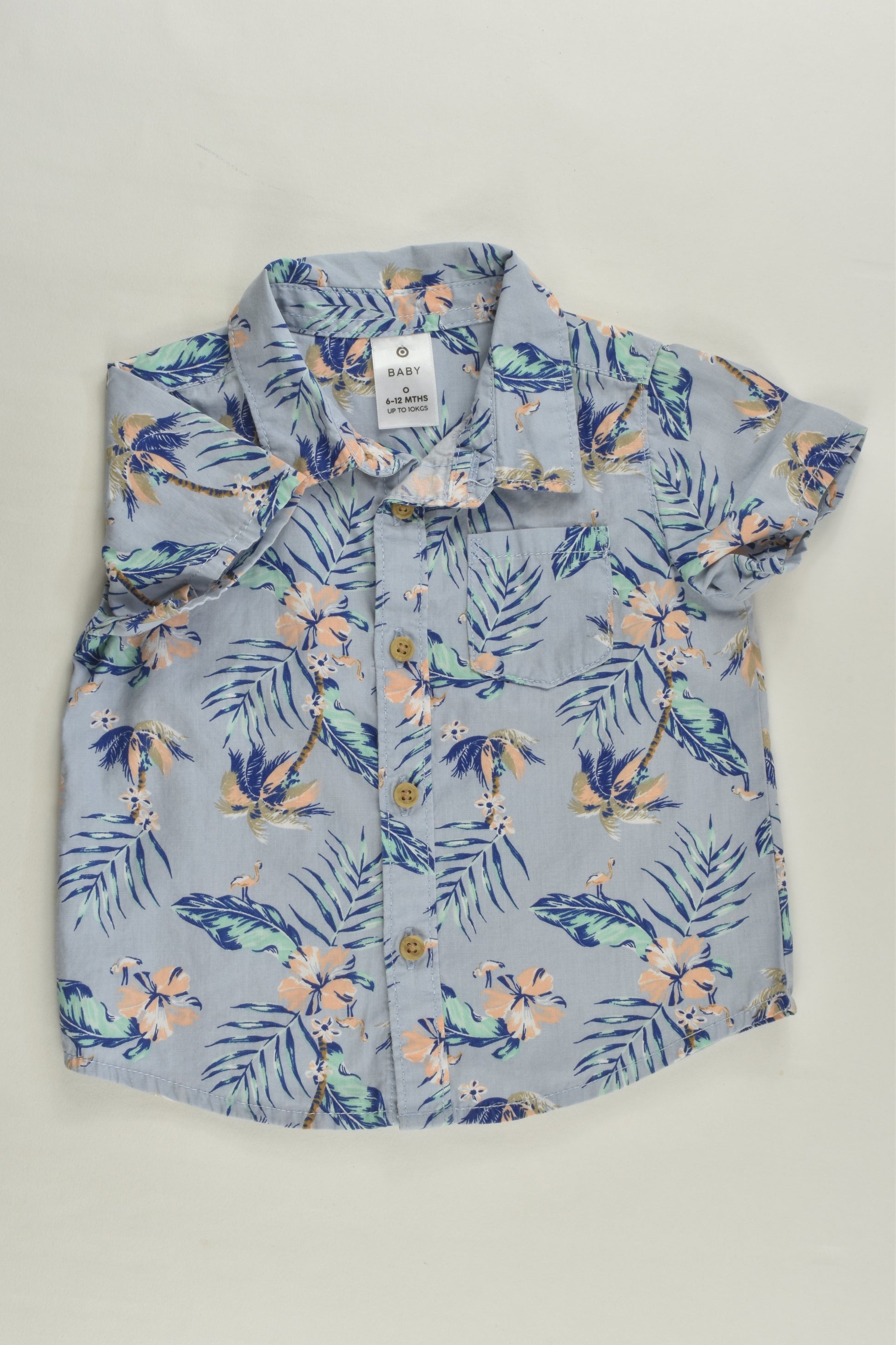 Target Size 0 (6-12 months) Palm Trees Shirt