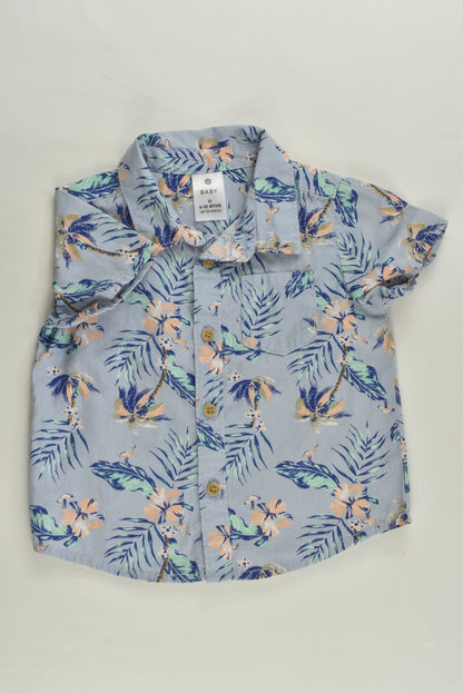 Target Size 0 (6-12 months) Palm Trees Shirt