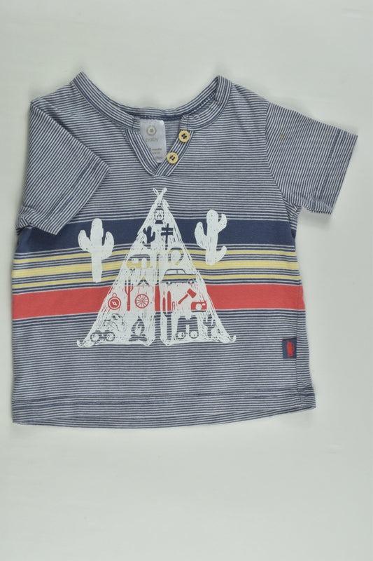 Target Size 0 (6-12 months) Teepee T-shirt
