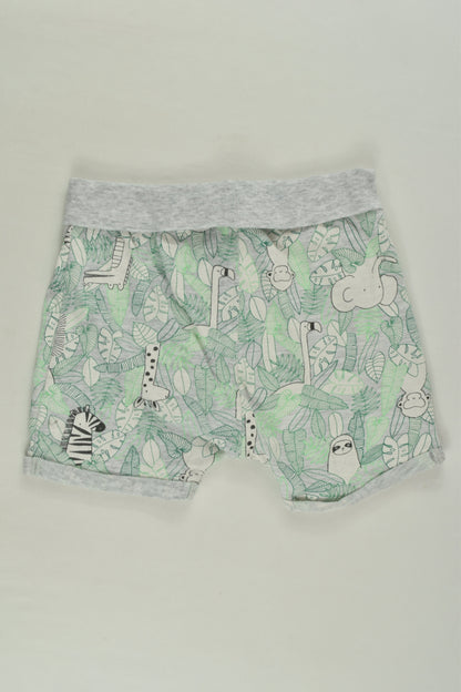 Target Size 0 Animals and Leaves Shorts