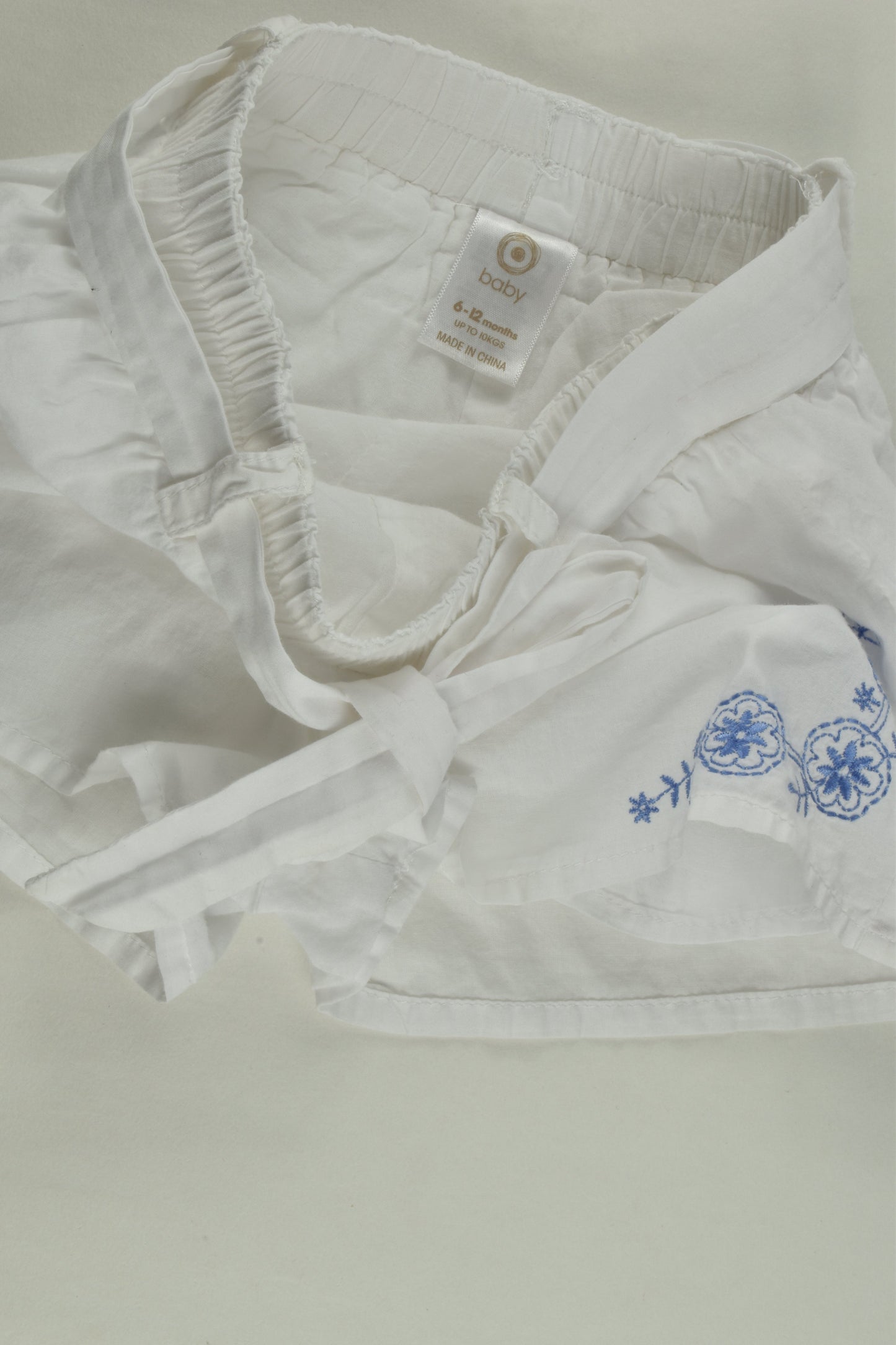 Target Size 0 Lined Embroidery Shorts