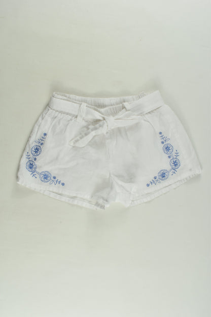 Target Size 0 Lined Embroidery Shorts