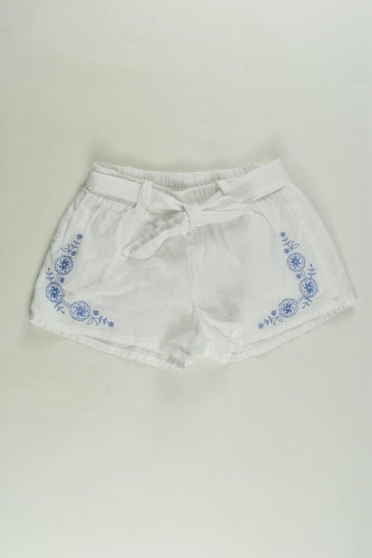 Target Size 0 Lined Embroidery Shorts