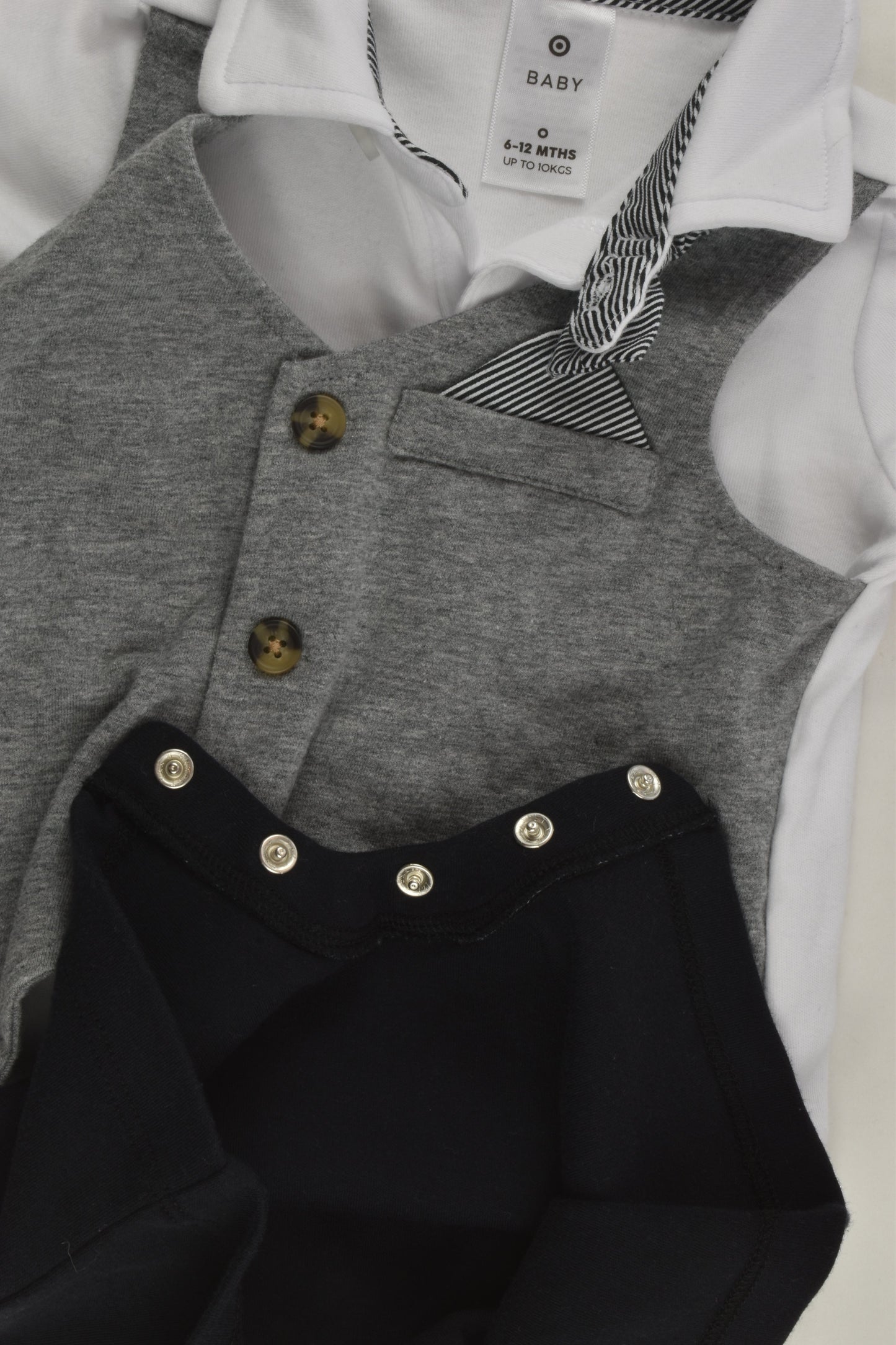 Target Size 0 Vest and Bow Tie Short Romper