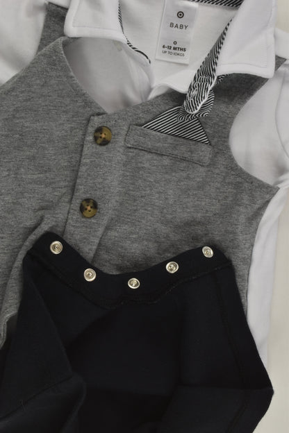 Target Size 0 Vest and Bow Tie Short Romper