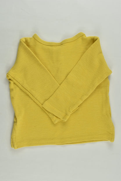 Target Size 0 Waffle Top