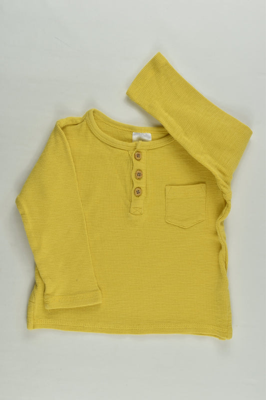 Target Size 0 Waffle Top