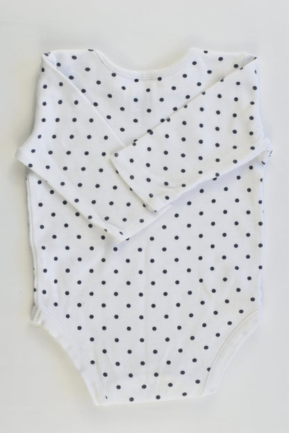 Target Size 00 (3-6 months) Dotted Bodysuit