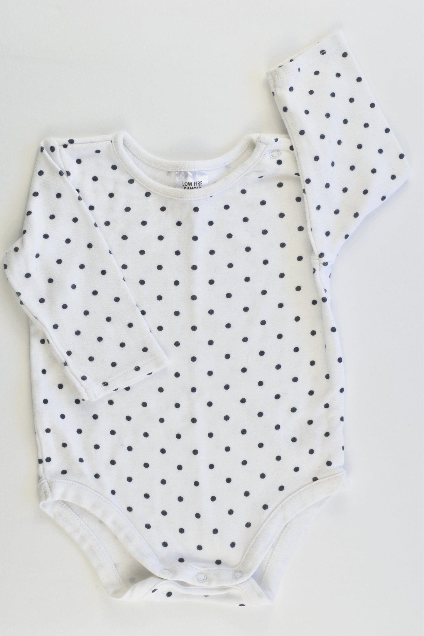 Target Size 00 (3-6 months) Dotted Bodysuit