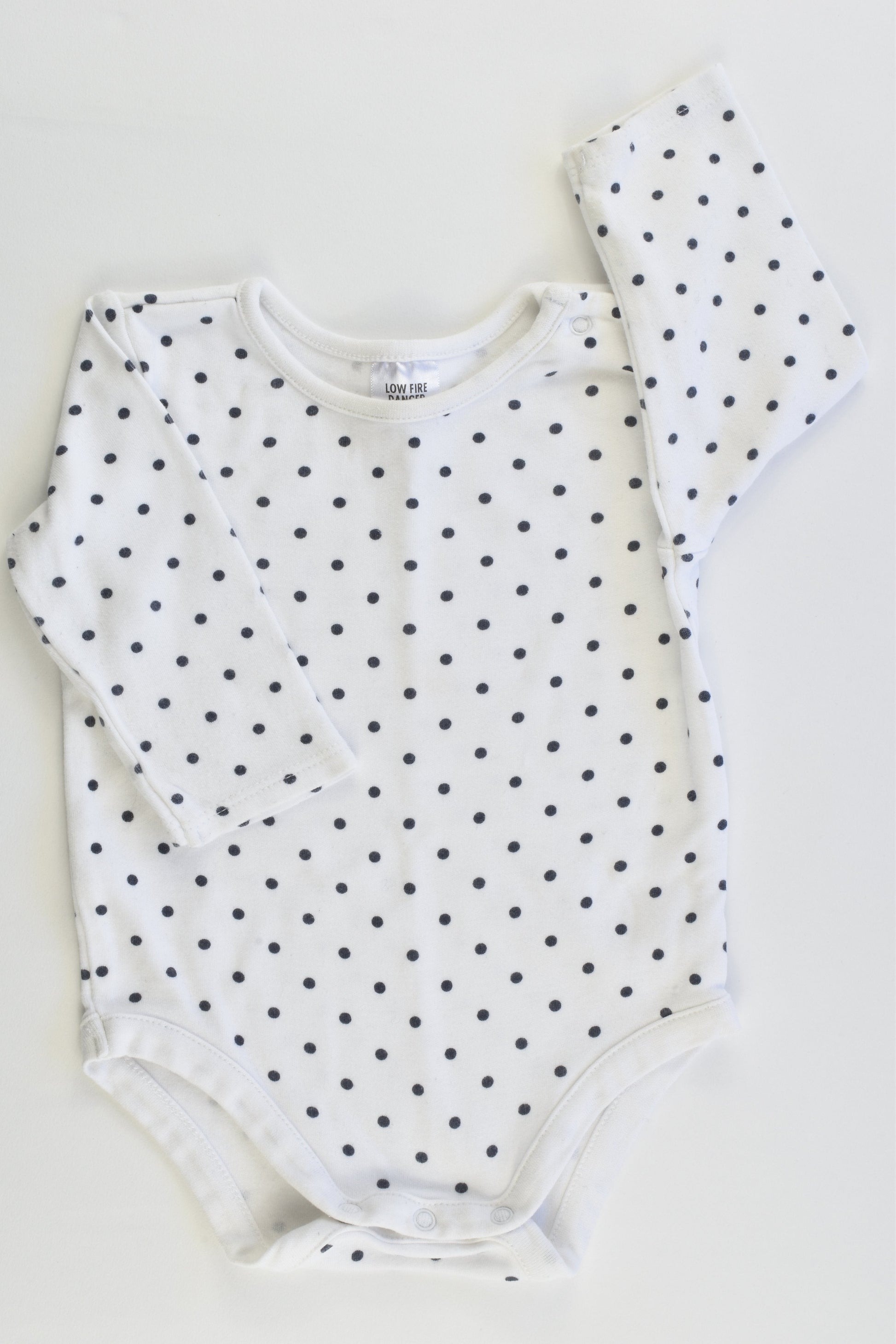 Target Size 00 (3-6 months) Dotted Bodysuit