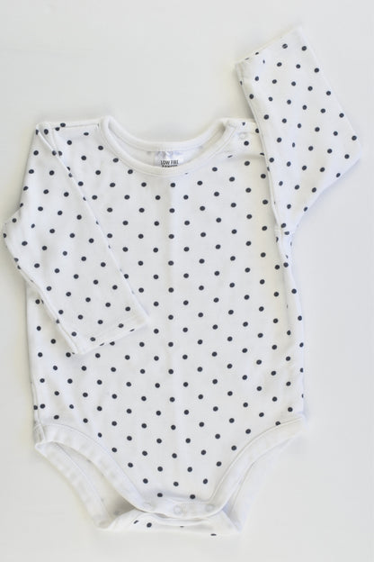 Target Size 00 (3-6 months) Dotted Bodysuit