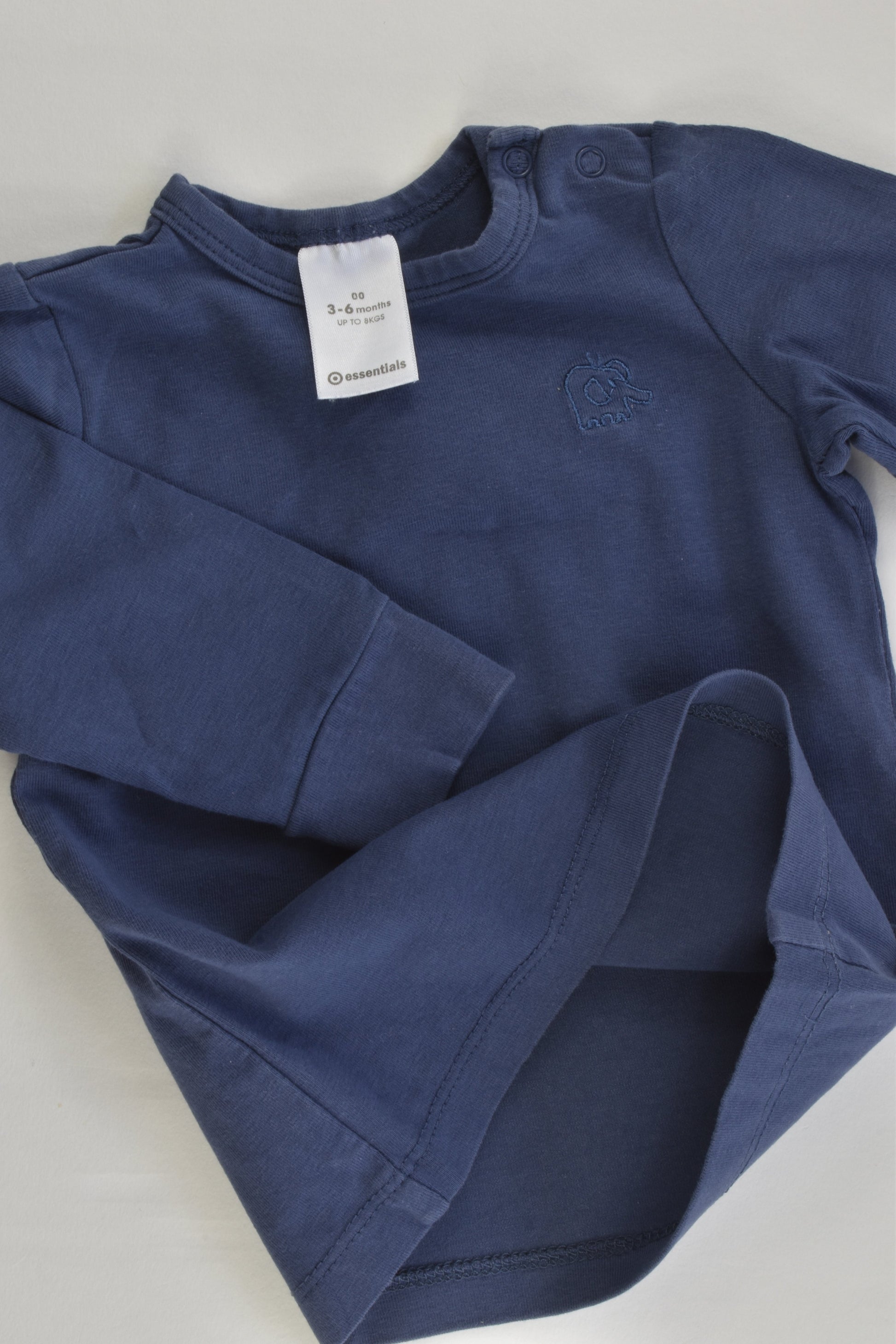 Target Size 00 (3-6 months) Elephant Top