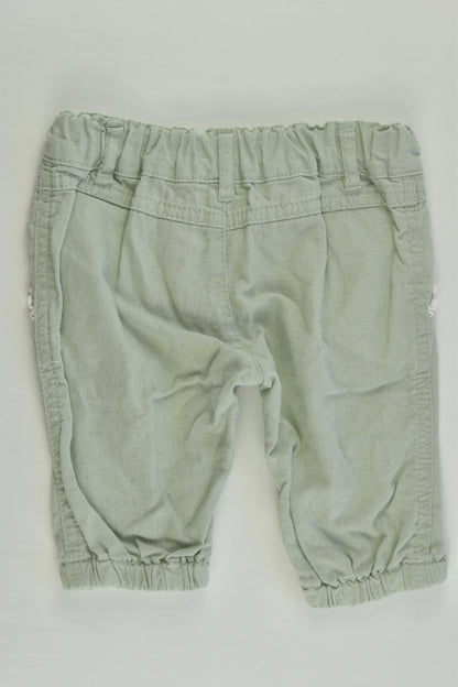 Target Size 00 (3-6 months) Linen/Cotton Pants
