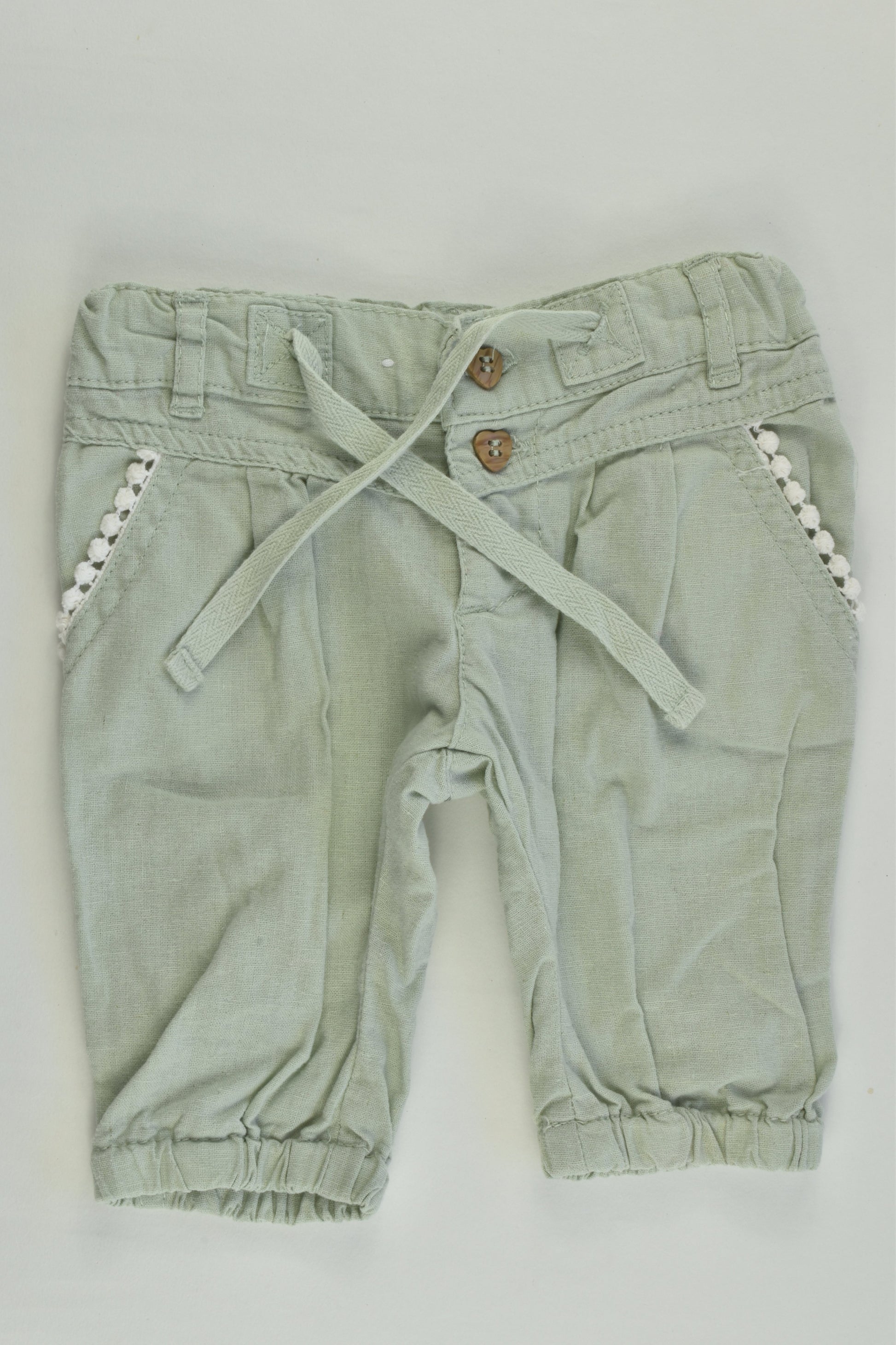 Target Size 00 (3-6 months) Linen/Cotton Pants