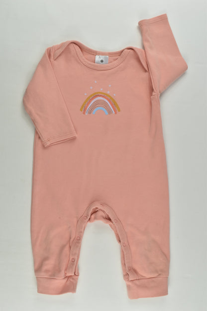 Target Size 00 (3-6 months) Rainbow Romper