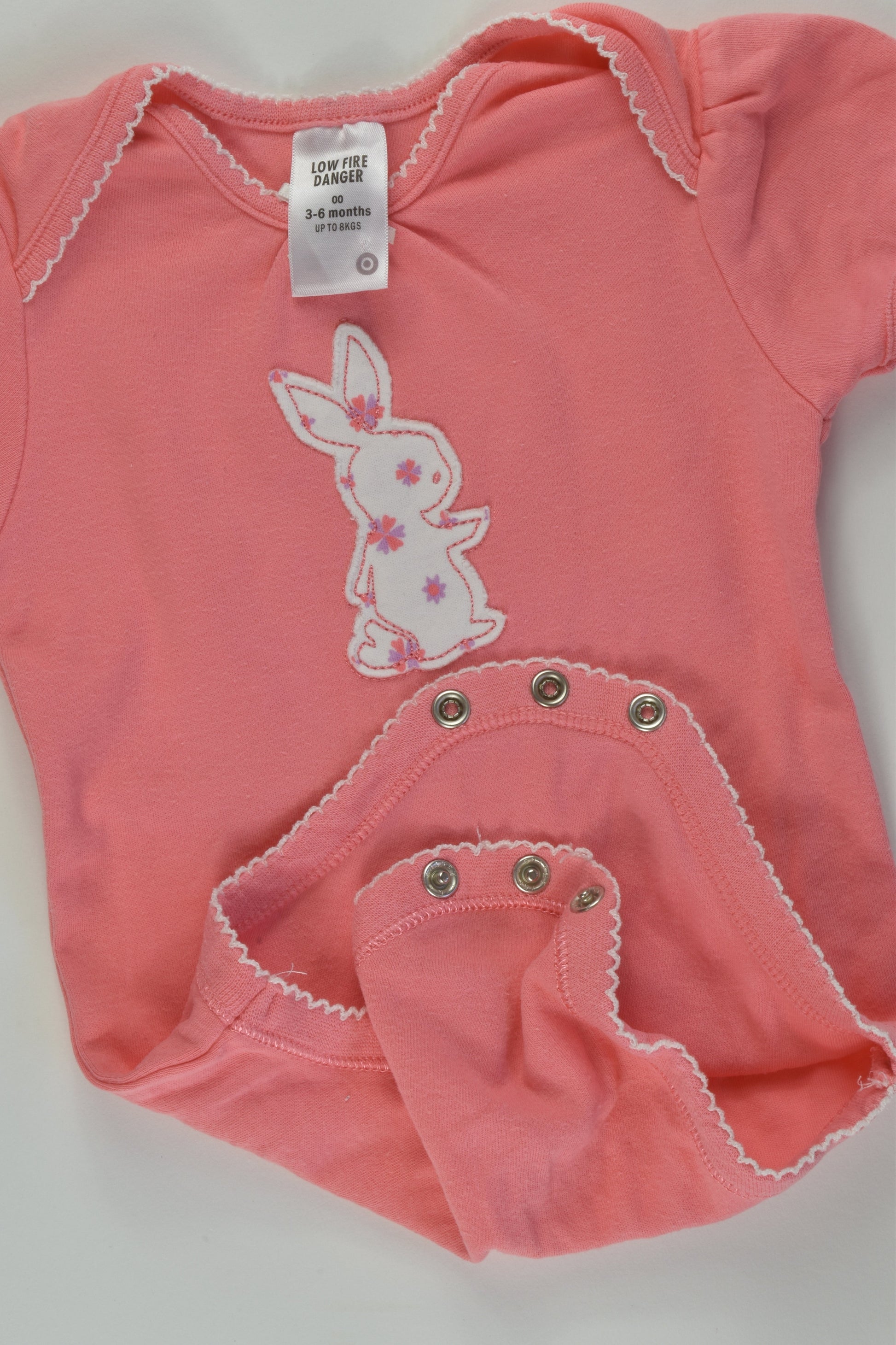 Target Size 00 Bunny Bodysuit