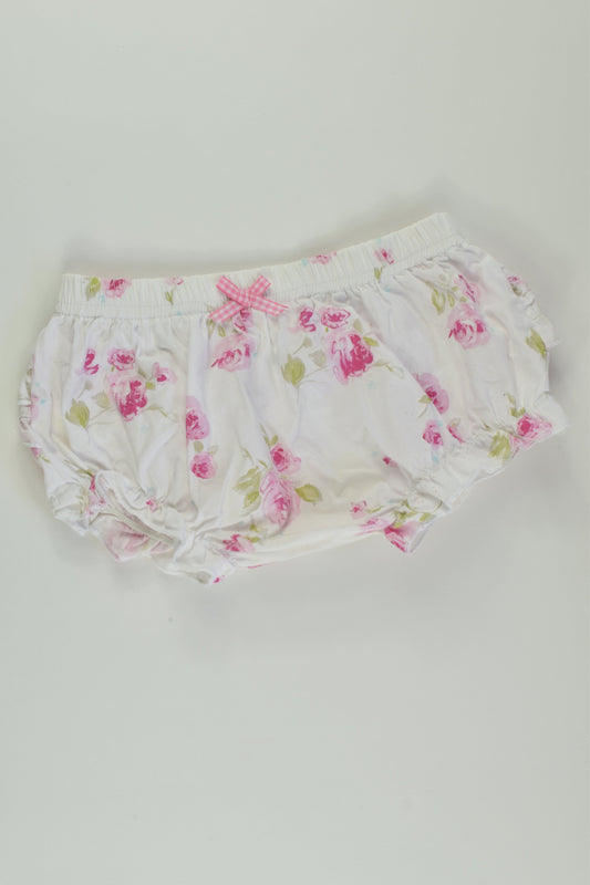 Target Size 00 Floral Bloomers