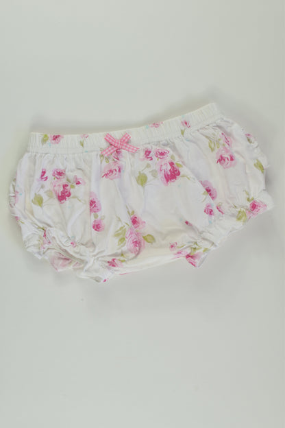Target Size 00 Floral Bloomers