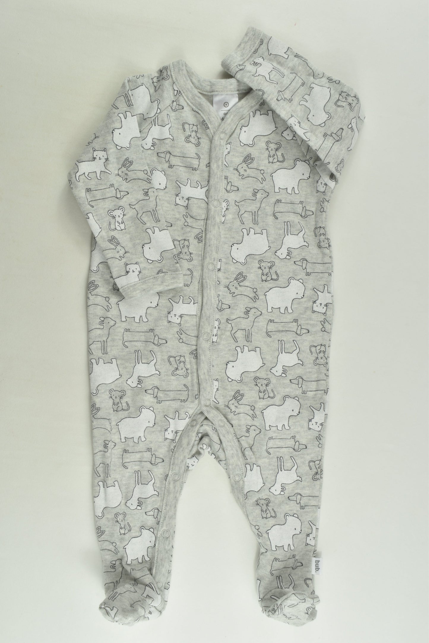 Target Size 00 Footed Romper
