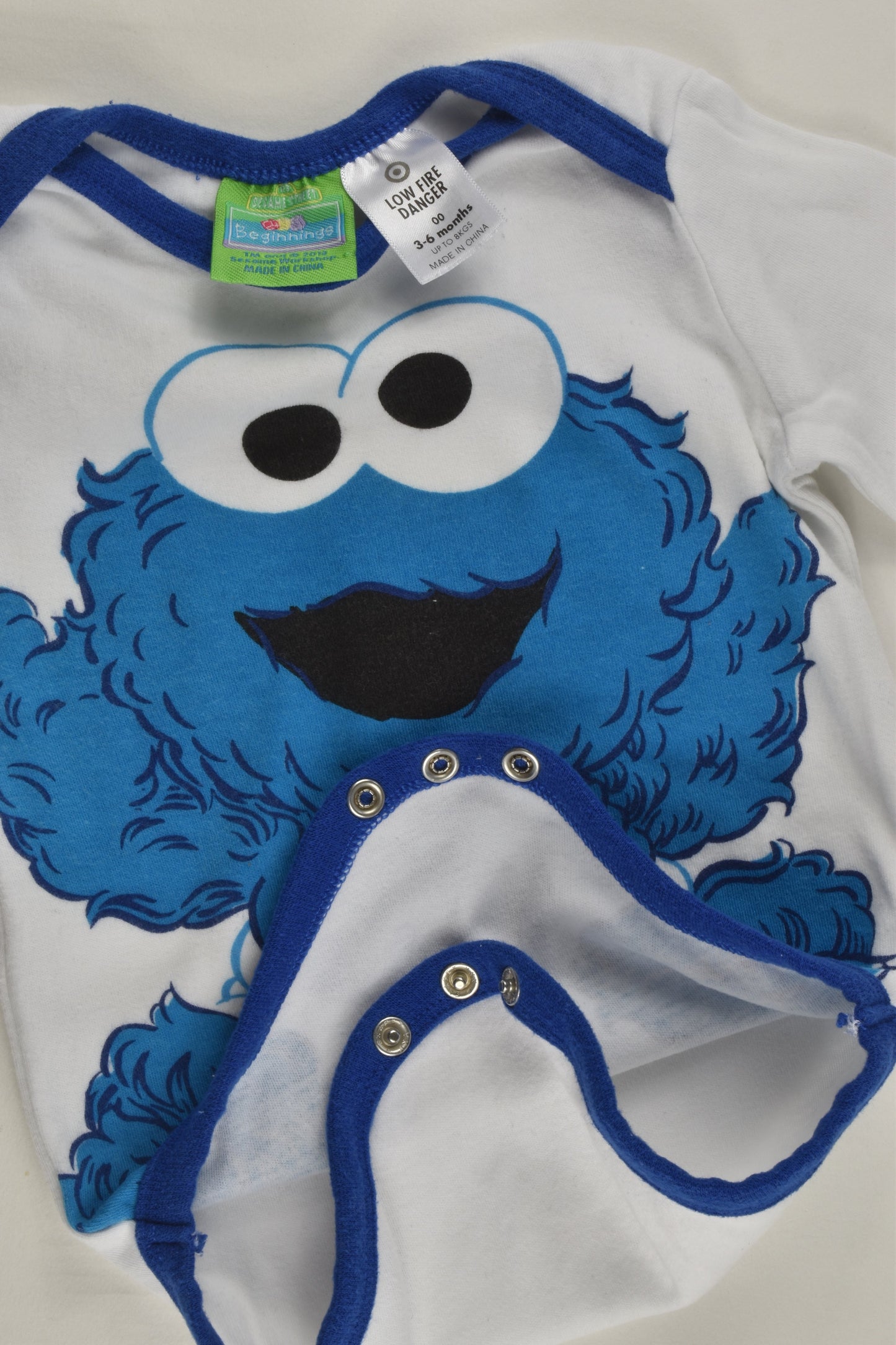 Target Size 00 Sesame Street Bodysuit