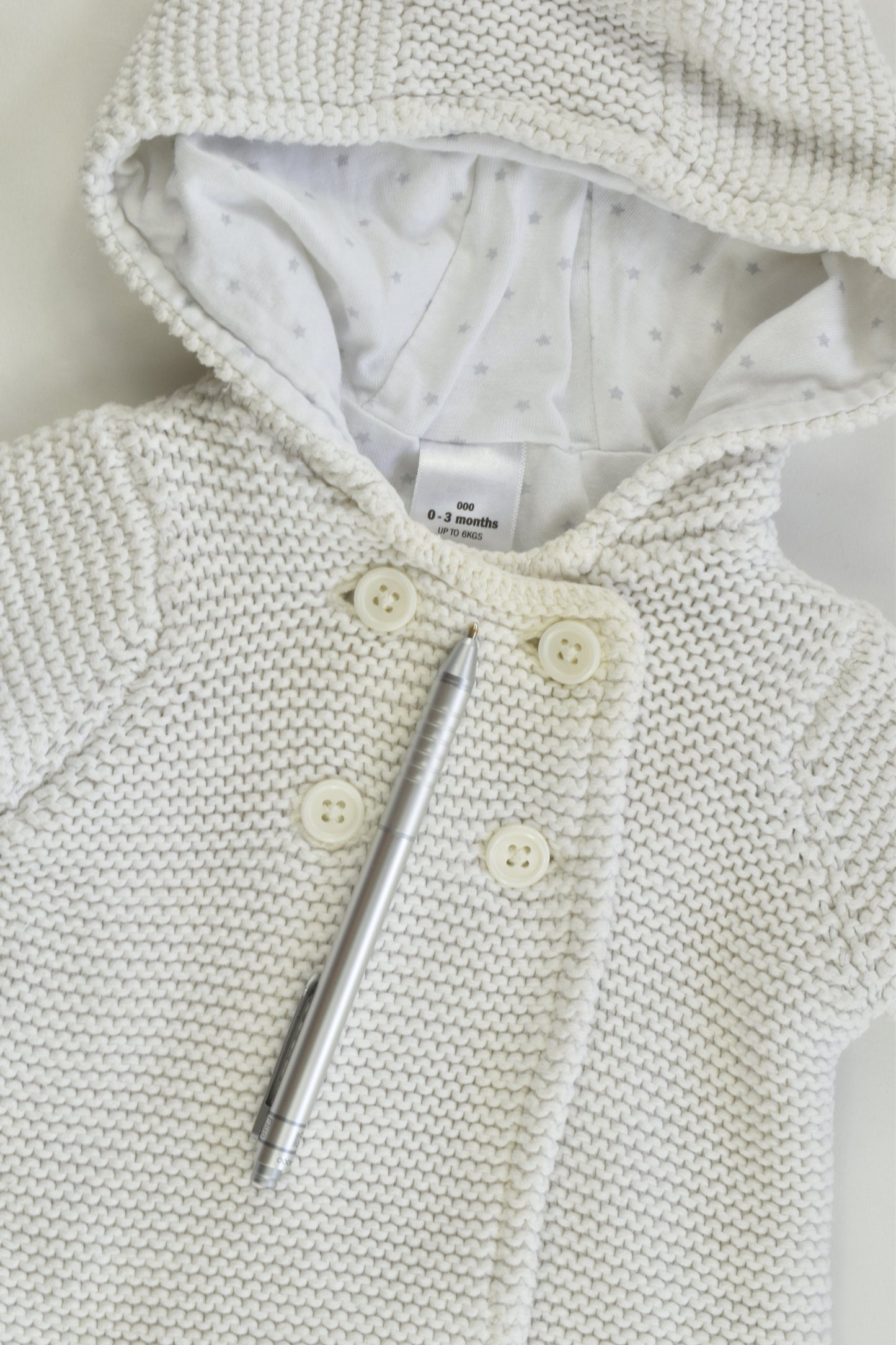 Target Size 000 (0-3 months) Lined Knitted Jumper