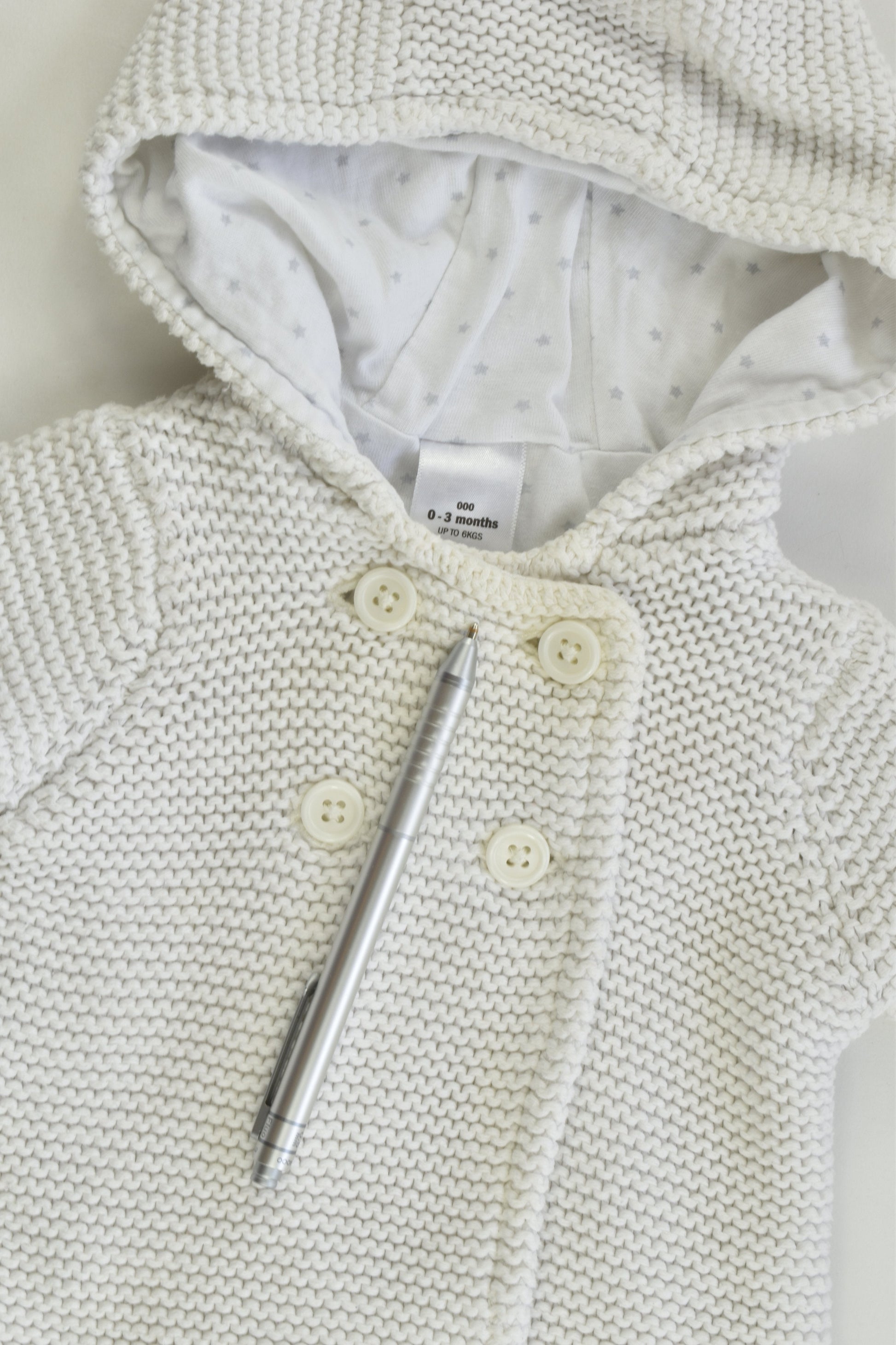 Target Size 000 (0-3 months) Lined Knitted Jumper