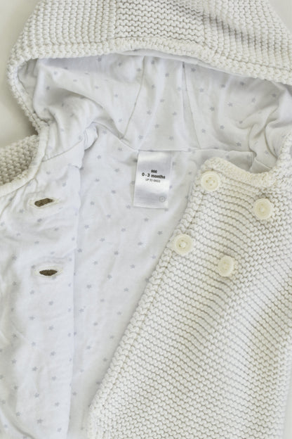 Target Size 000 (0-3 months) Lined Knitted Jumper