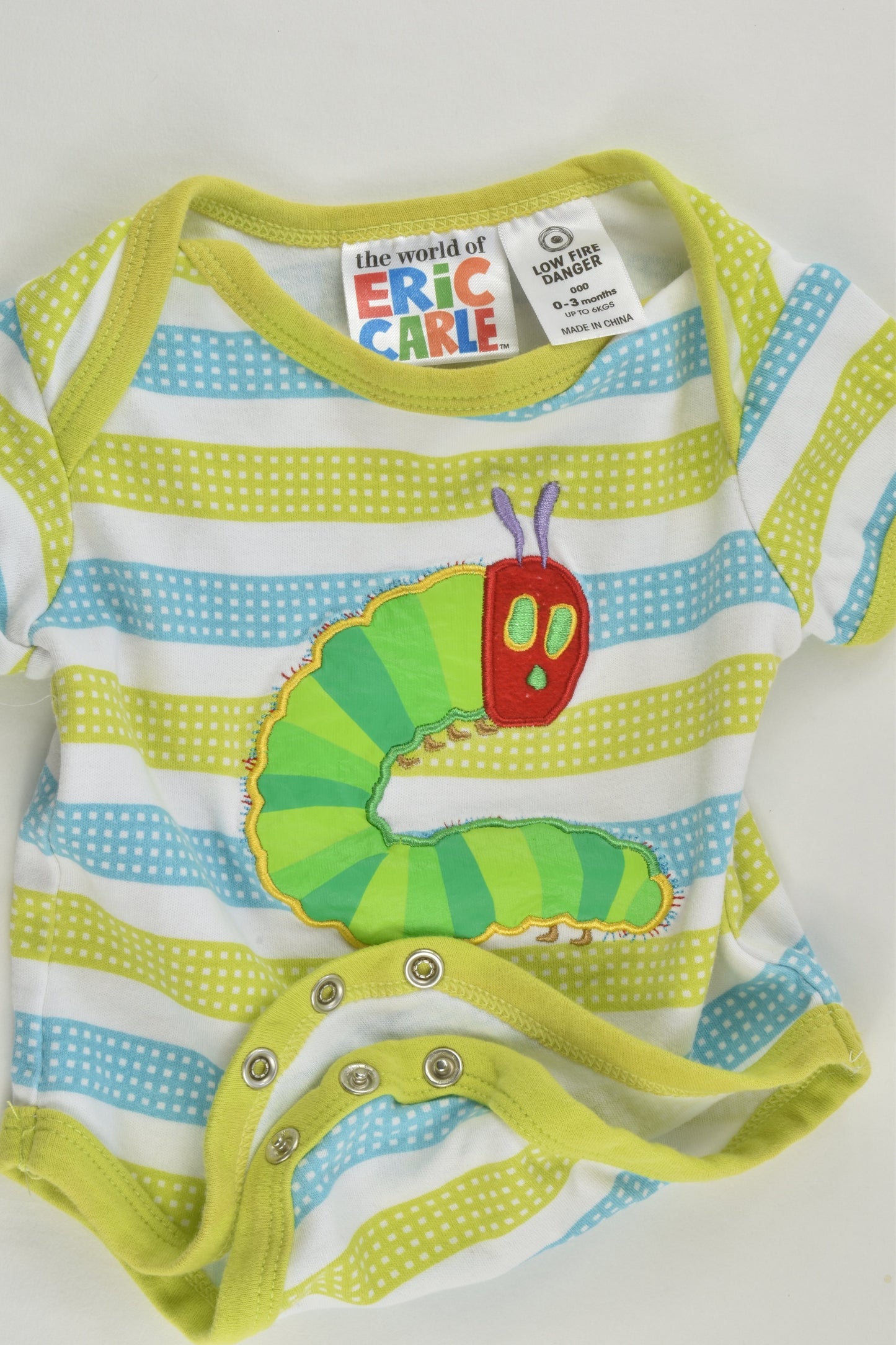 Target Size 000 (0-3 months) The Very Hungry Caterpillar Bodysuit
